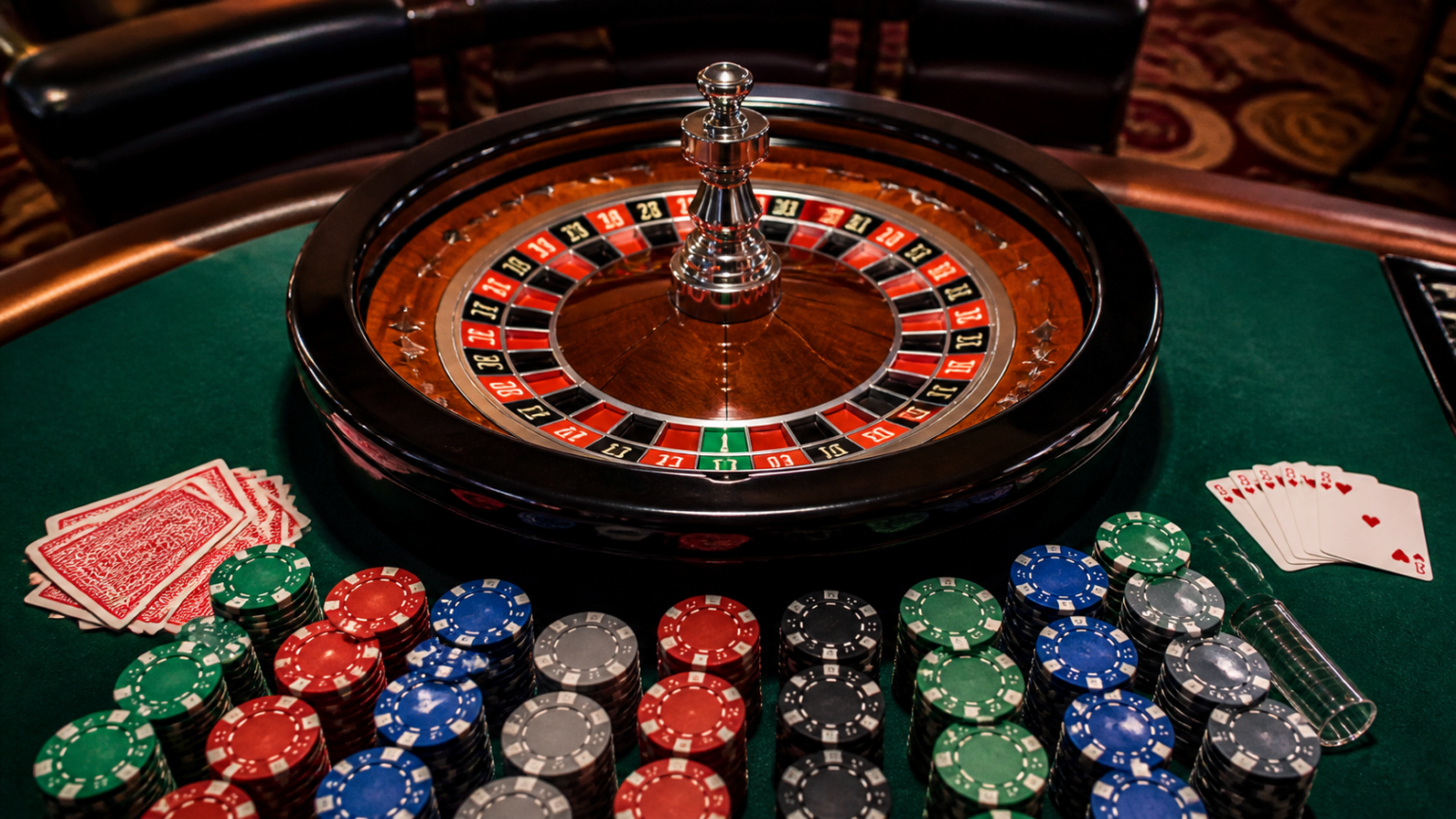 Che cosa significa davvero sicurezza in un casinò online: casino non aams sicuri Tavolo da casinò con roulette e fiches per valutare la sicurezza