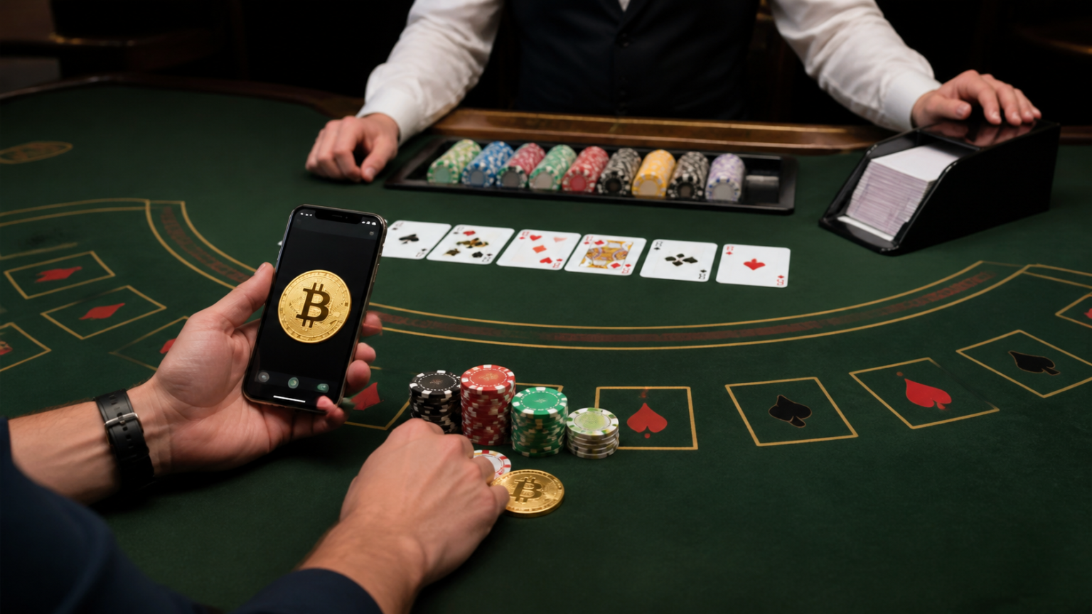 How to Evaluate a Crypto Casino Online Before You Play Casino table with crypto payment elements