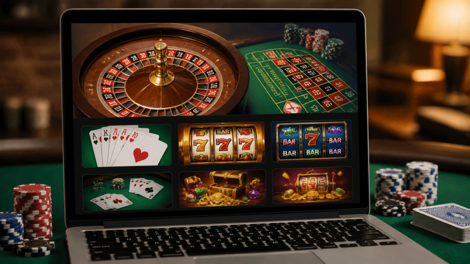 Online casino Singapore interface on a device with casino games visible